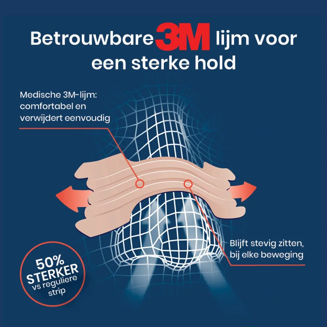 Breathe Right Neusstrips Extra Sterk - 44 Stuks