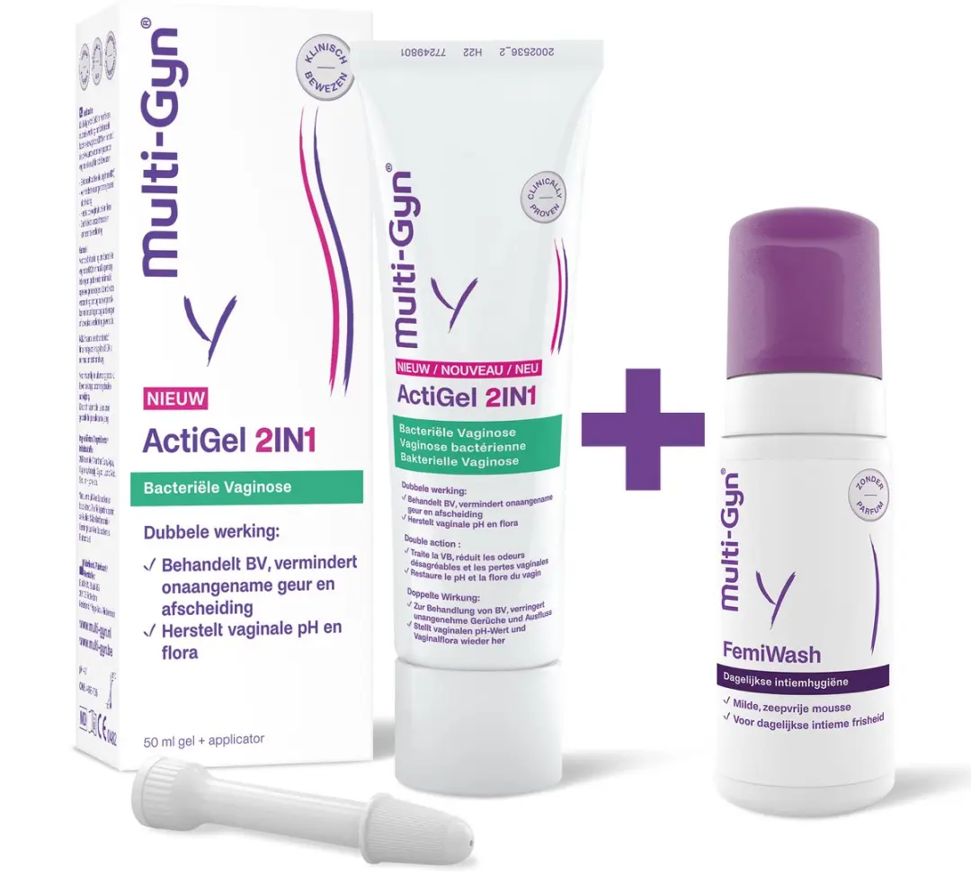 Multi-Gyn Actigel 2-in-1 & FemiWash Mousse