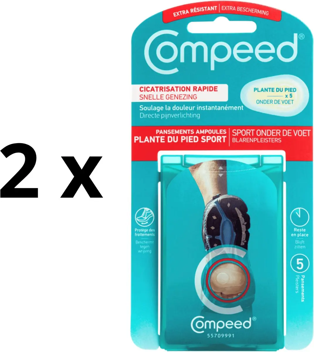 Compeed Onder Voet Blarenpleisters