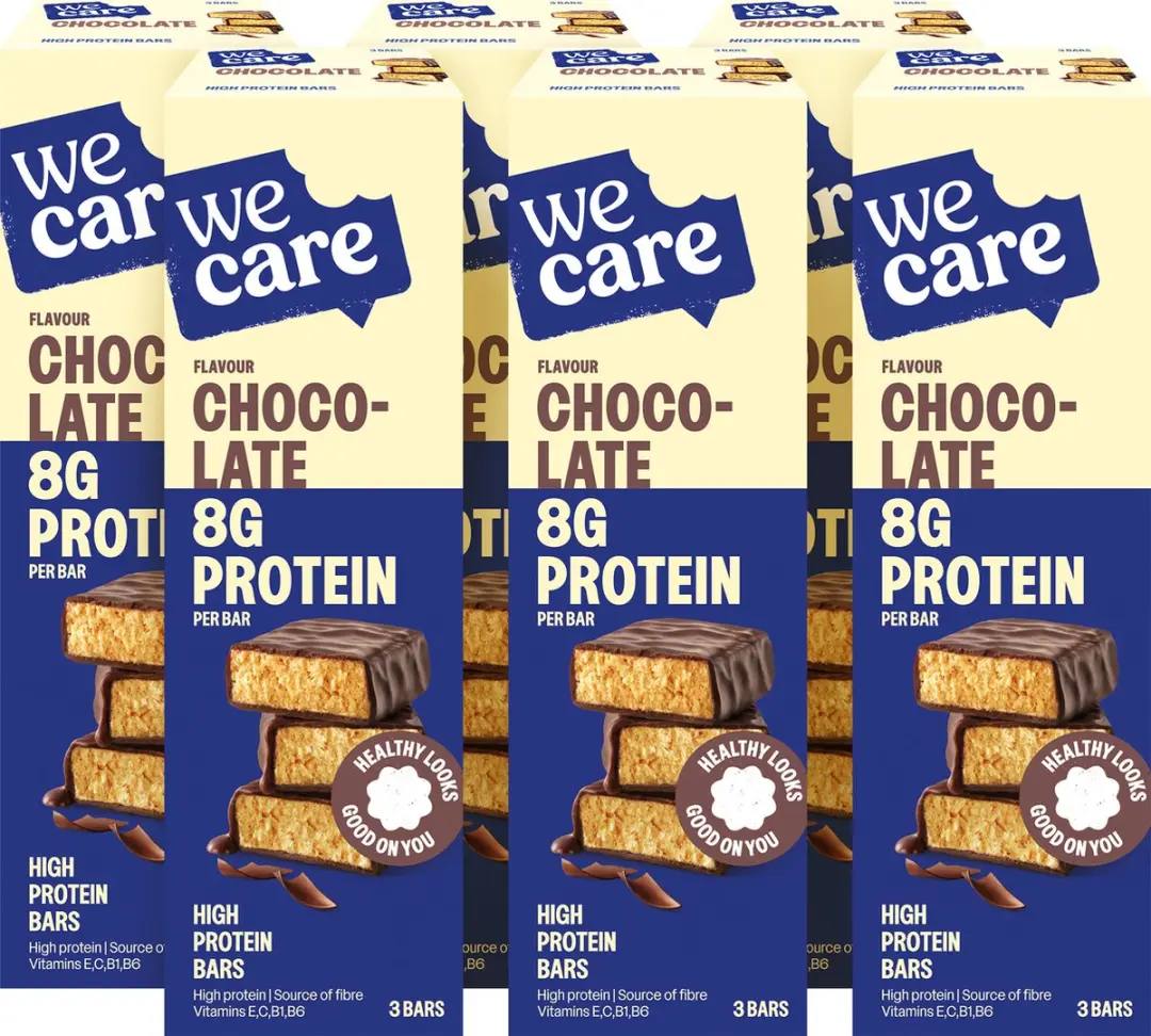 weCare High Protein Bars Chocolade