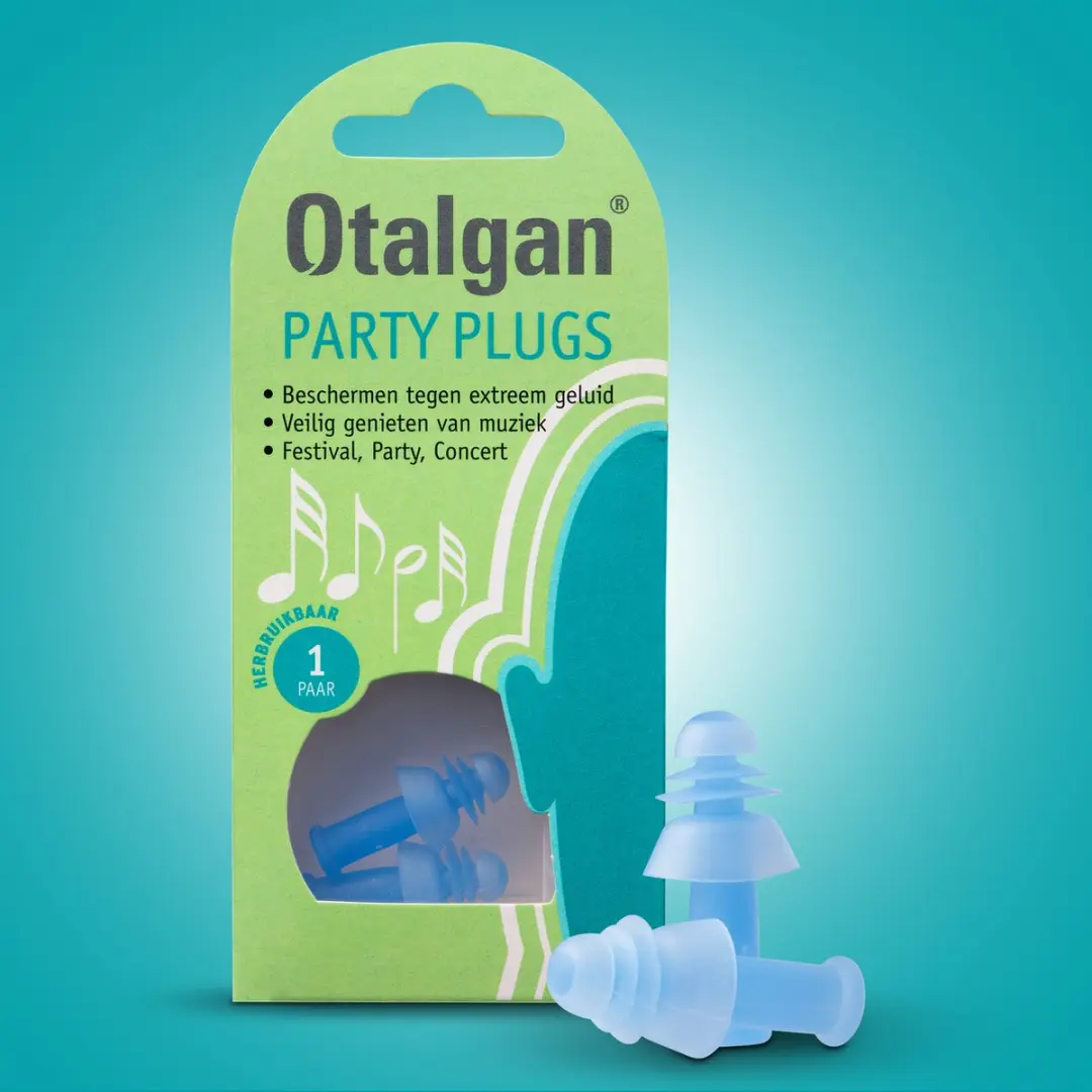 Otalgan Party Plugs Oordoppen - Blauw