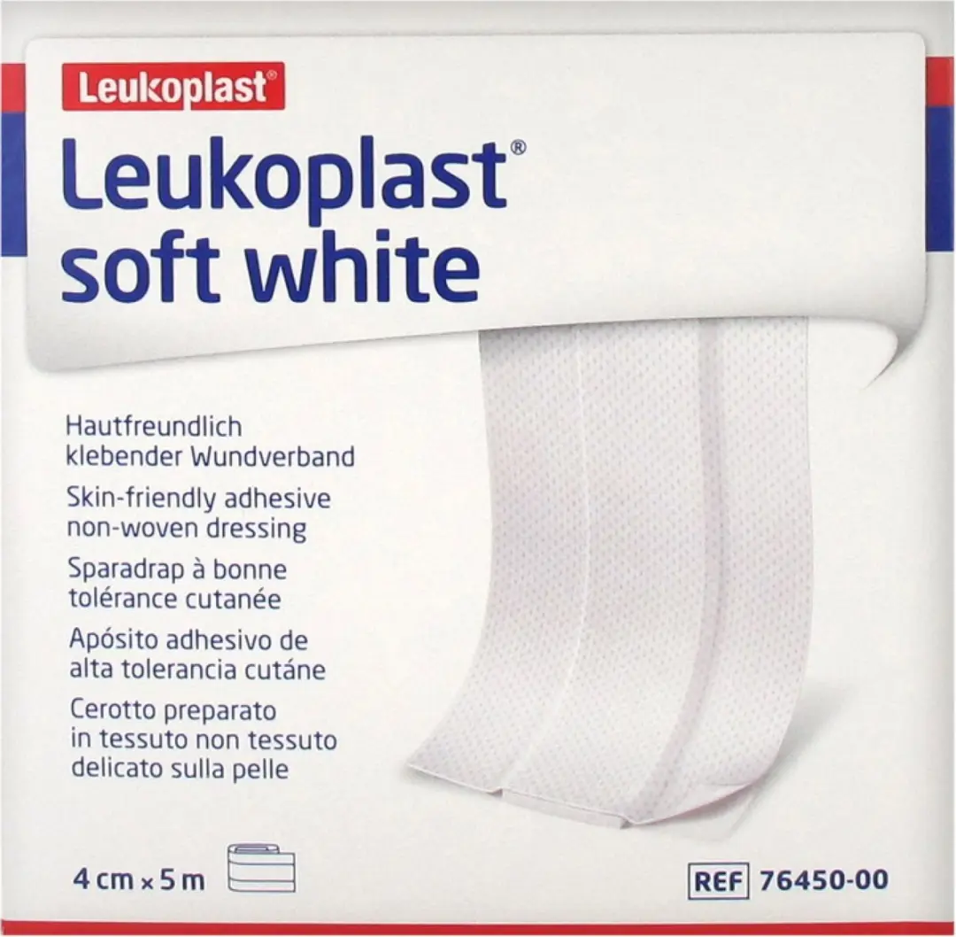 Leukoplast Soft White Wondpleister 5m x 4cm