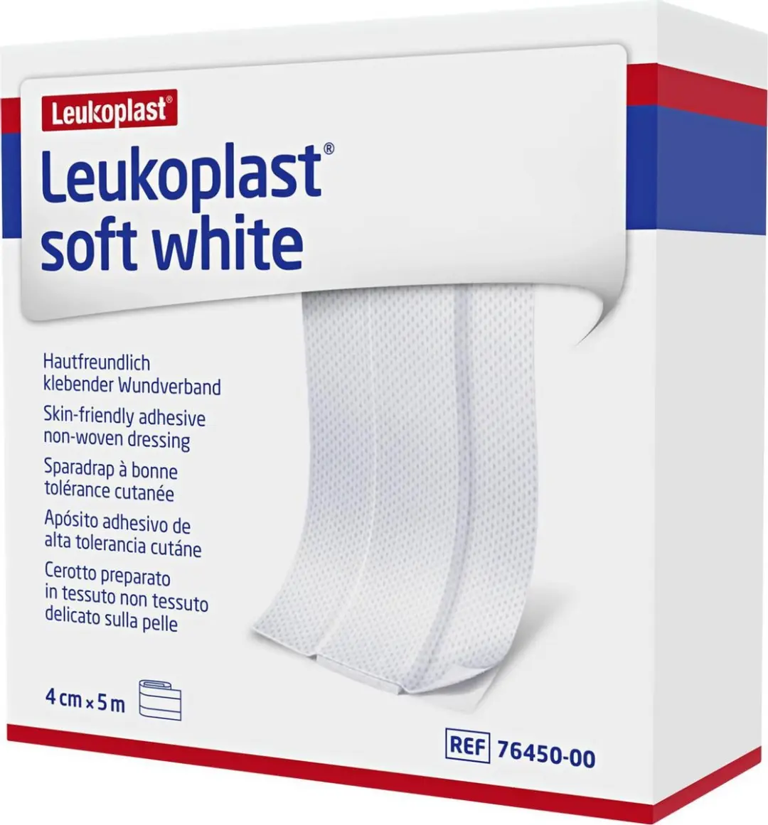 Leukoplast Soft White Wondpleister 5m x 4cm