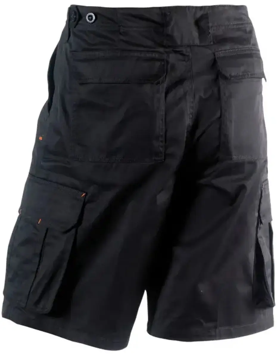Herock Tyrus Bermuda Korte Werkbroek 70 - Zwart