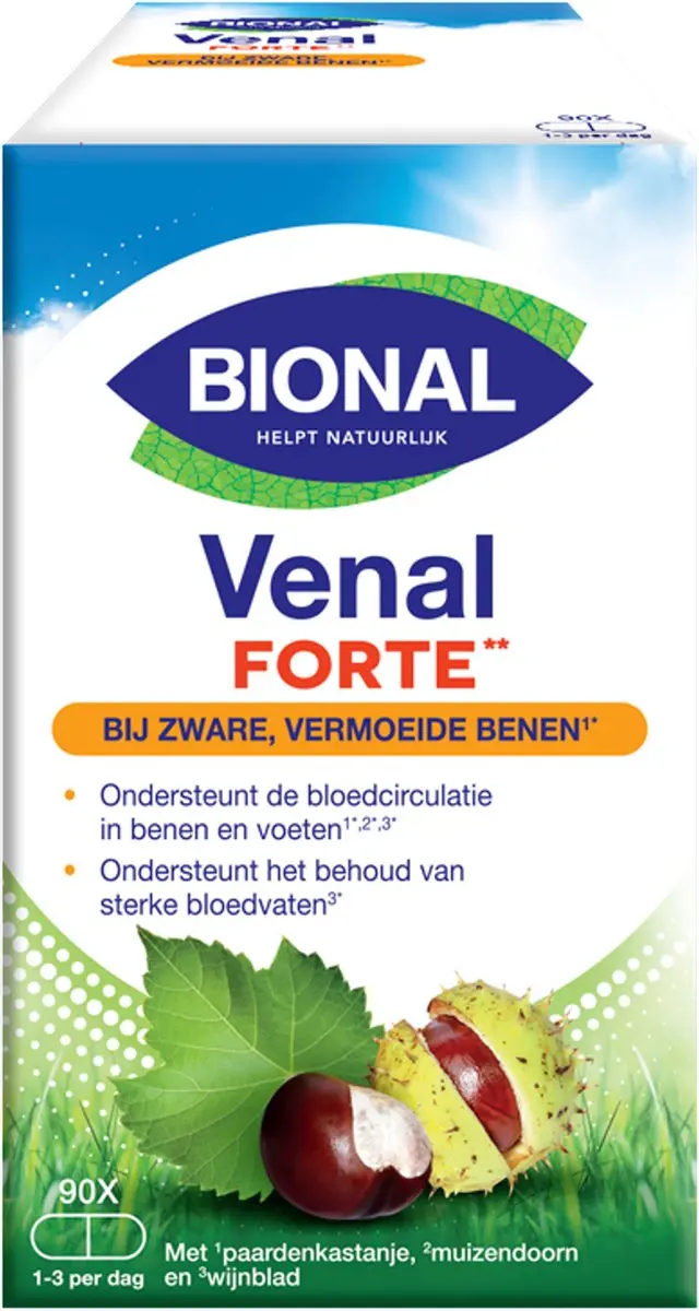 Bional Venal Forte Voedingssupplement 90 Capsules