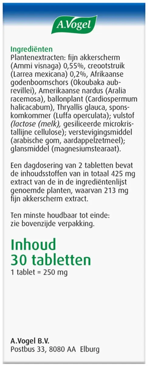 A.Vogel Pollinosan 60 Tabletten - 2x30