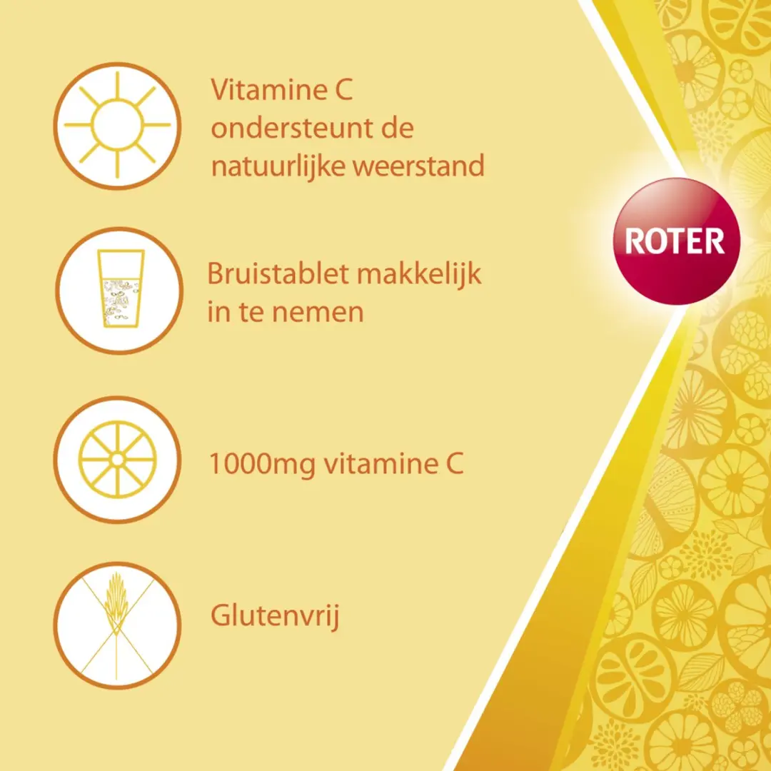 Roter Immuun Bruis - Vitamine C & D 40 Stuks