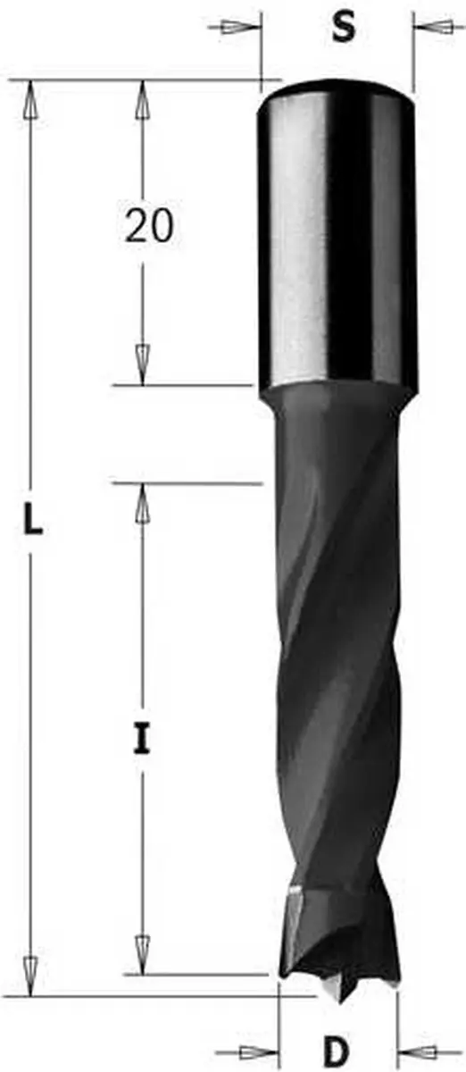 CMT Drevelboor Rechts - afbeelding 6 van 6