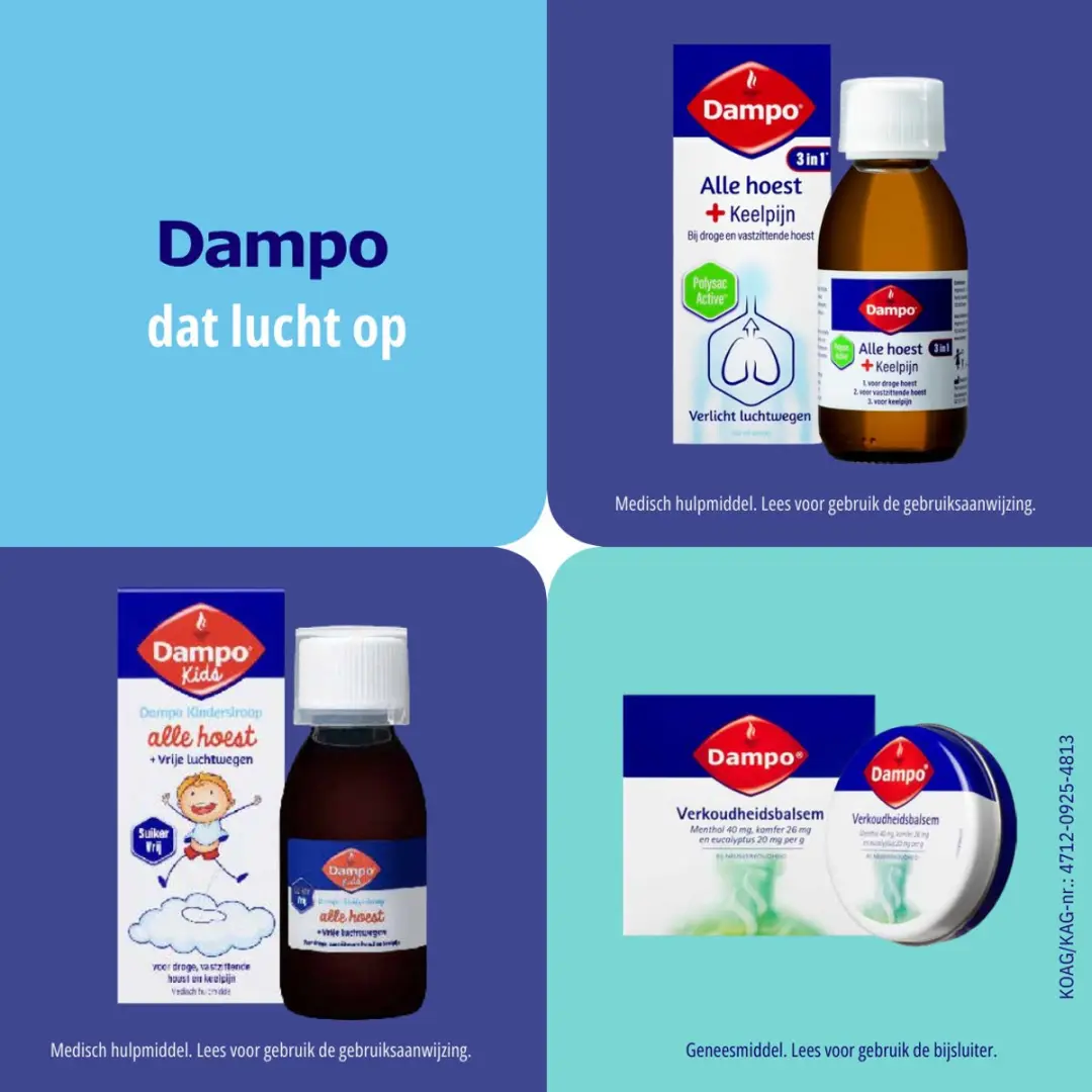 Dampo Nevel Neusspray 100ml - Voor baby's en kinderen