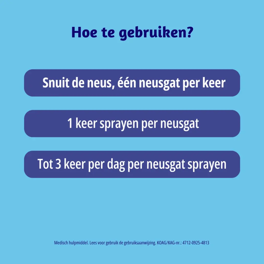 Dampo Nevel Neusspray 100ml - Voor baby's en kinderen