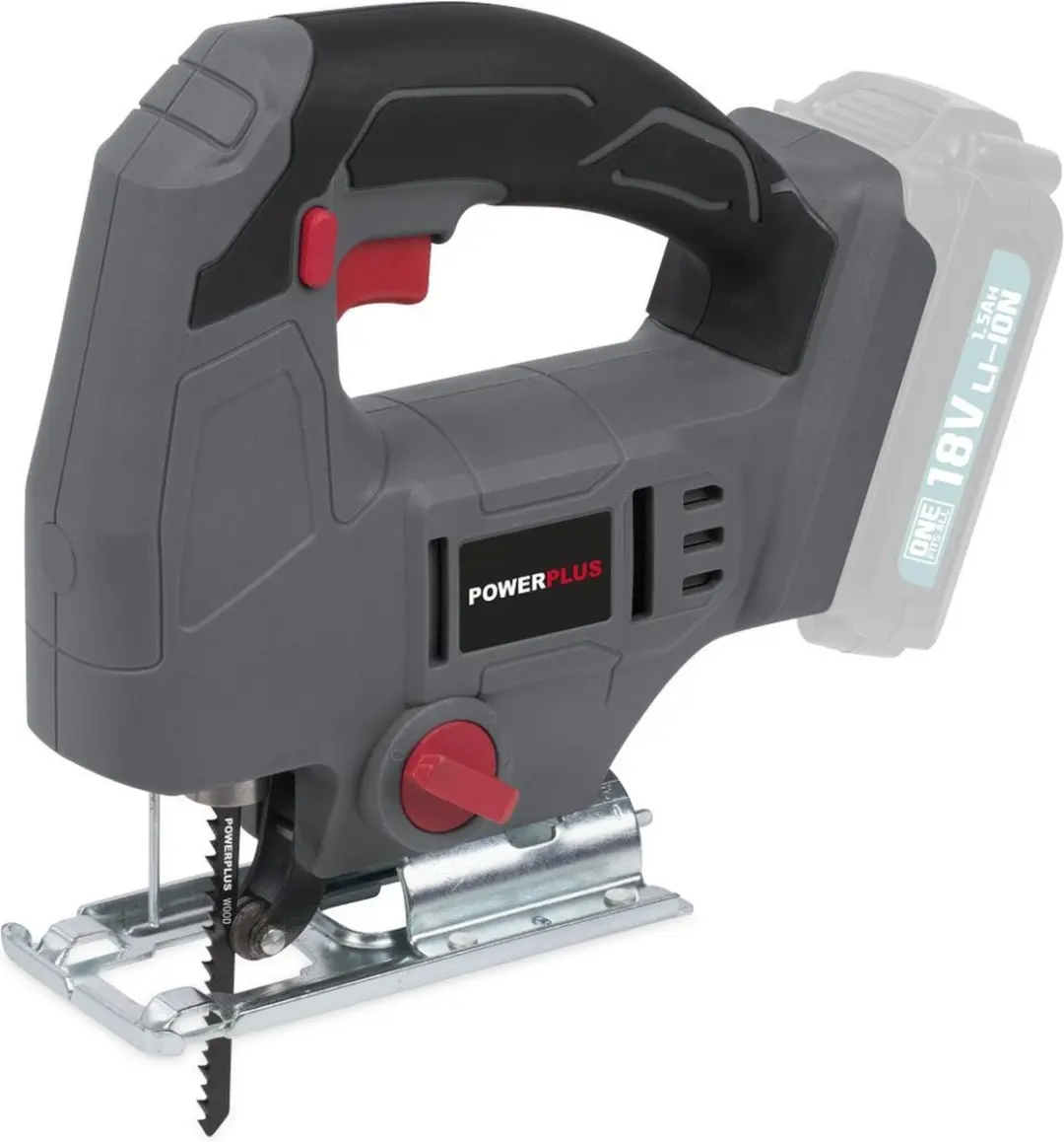 Powerplus POWEBJSS3 Decoupeerzaag 18V - 3.0Ah - 2500 r/min