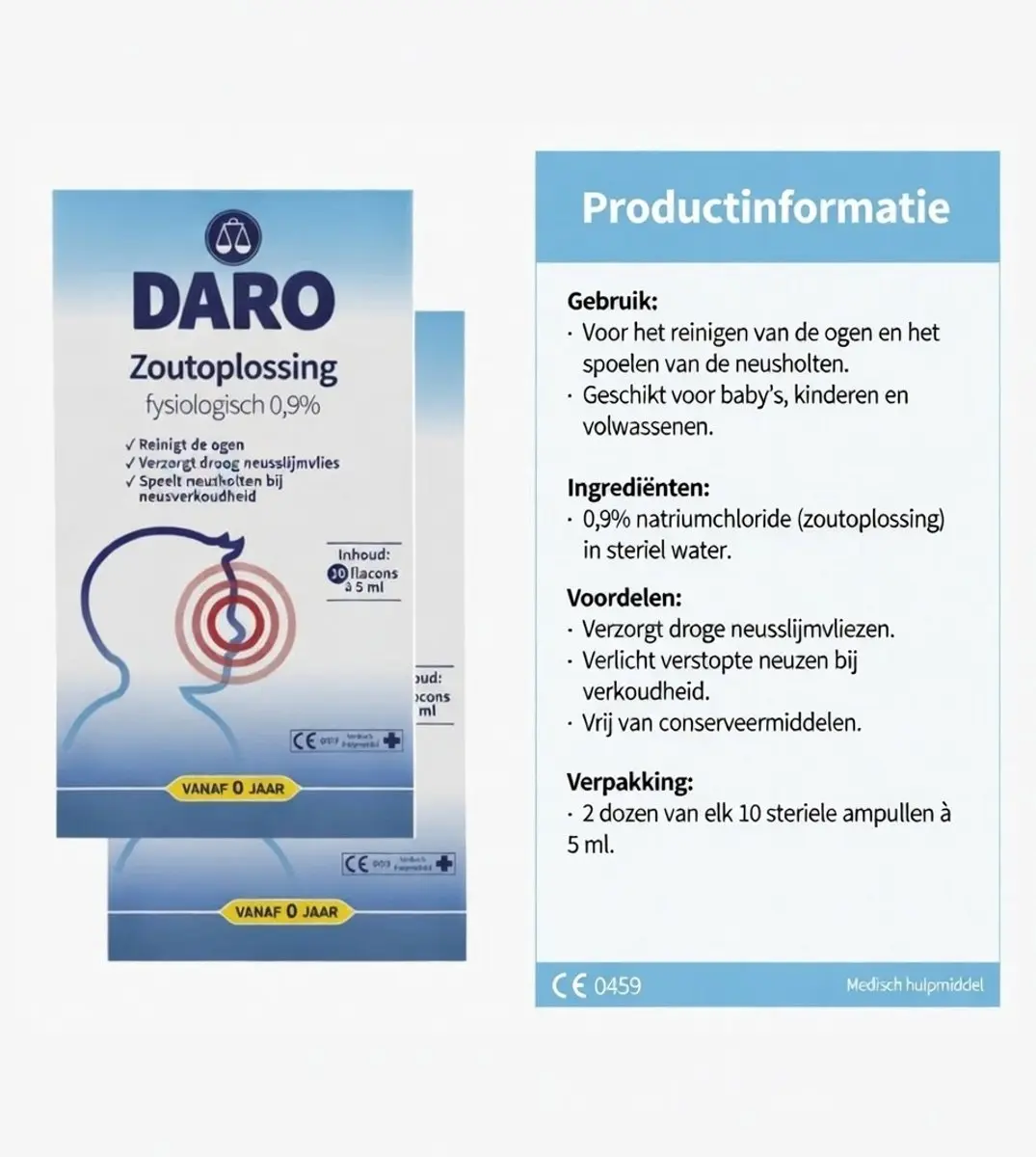 Daro Fysiologische Zoutoplossing 5ml
