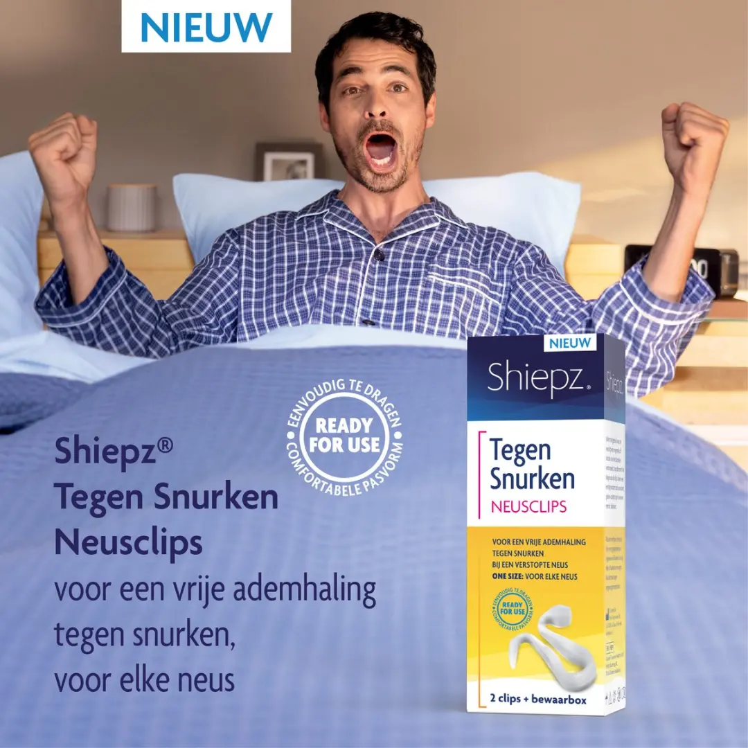 Shiepz Tegen Snurken Neusclips - 2 Stuks