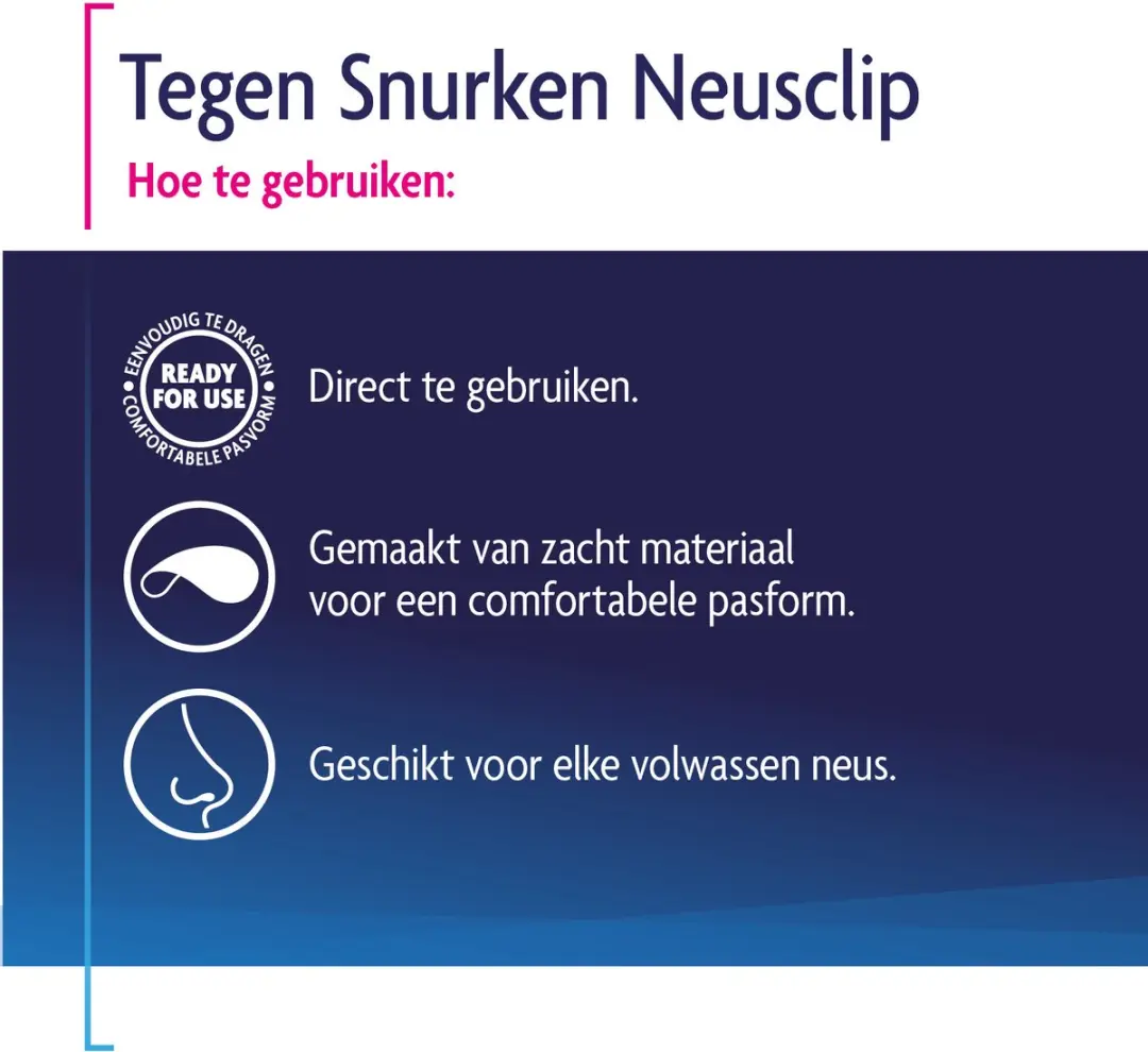 Shiepz Tegen Snurken Neusclips - 2 Stuks
