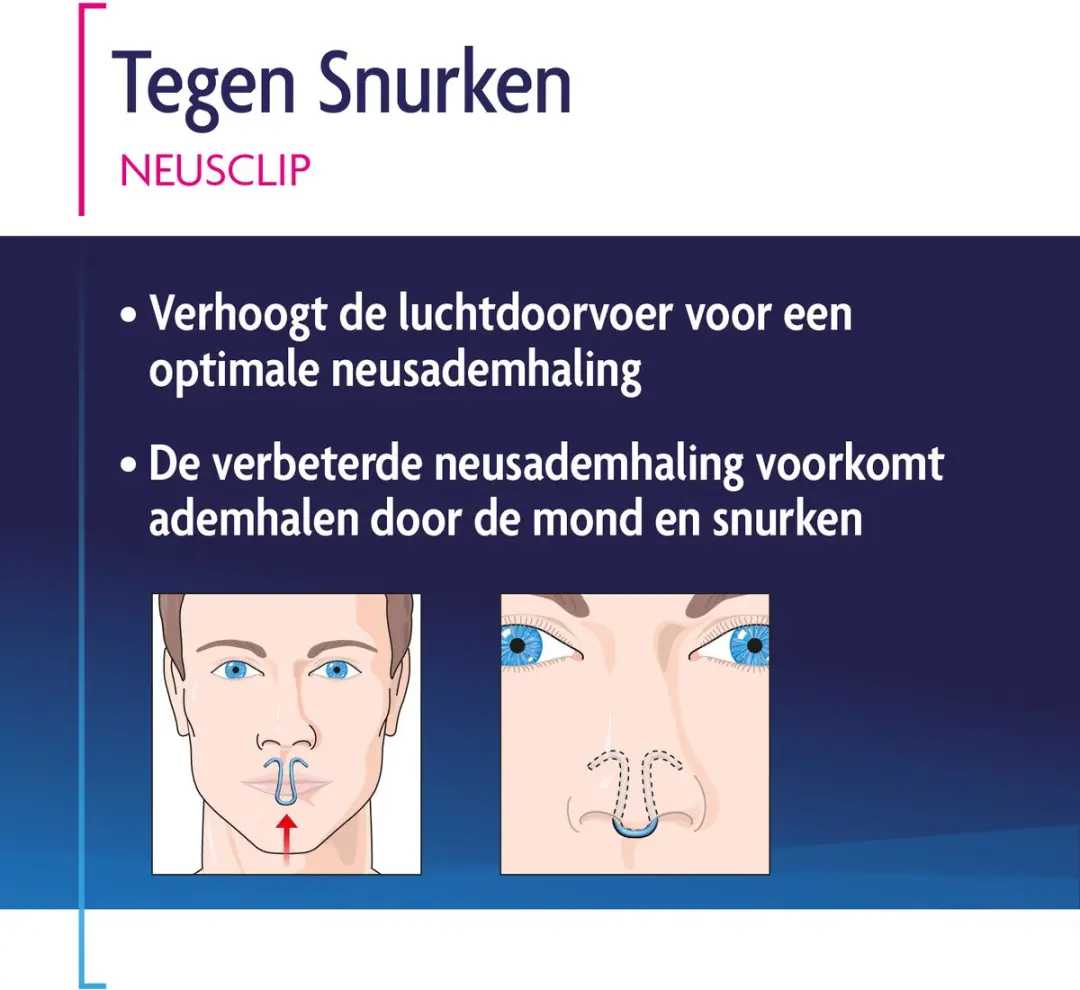 Shiepz Tegen Snurken Neusclips - 2 Stuks