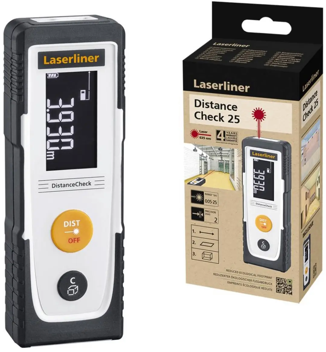 Laserliner DistanceCheck Laserafstandsmeter 25m