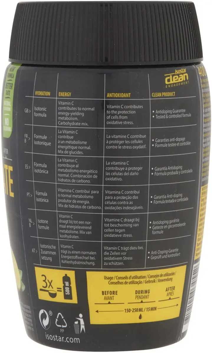 Isostar Hydrate & Perform Citroen 400g