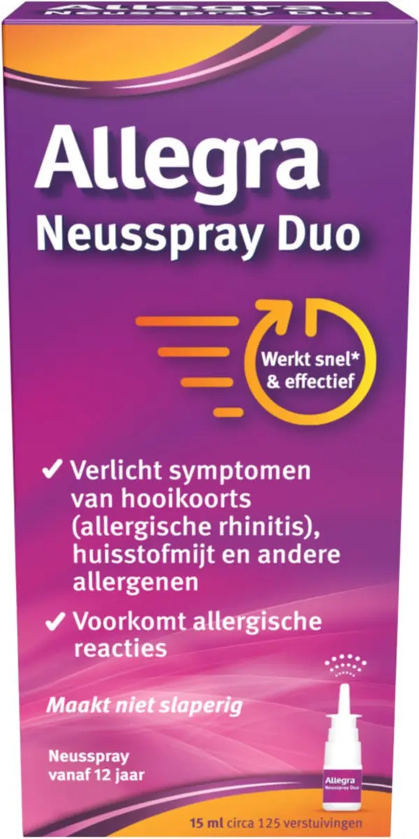 Allegra Neusspray Duo 15ml