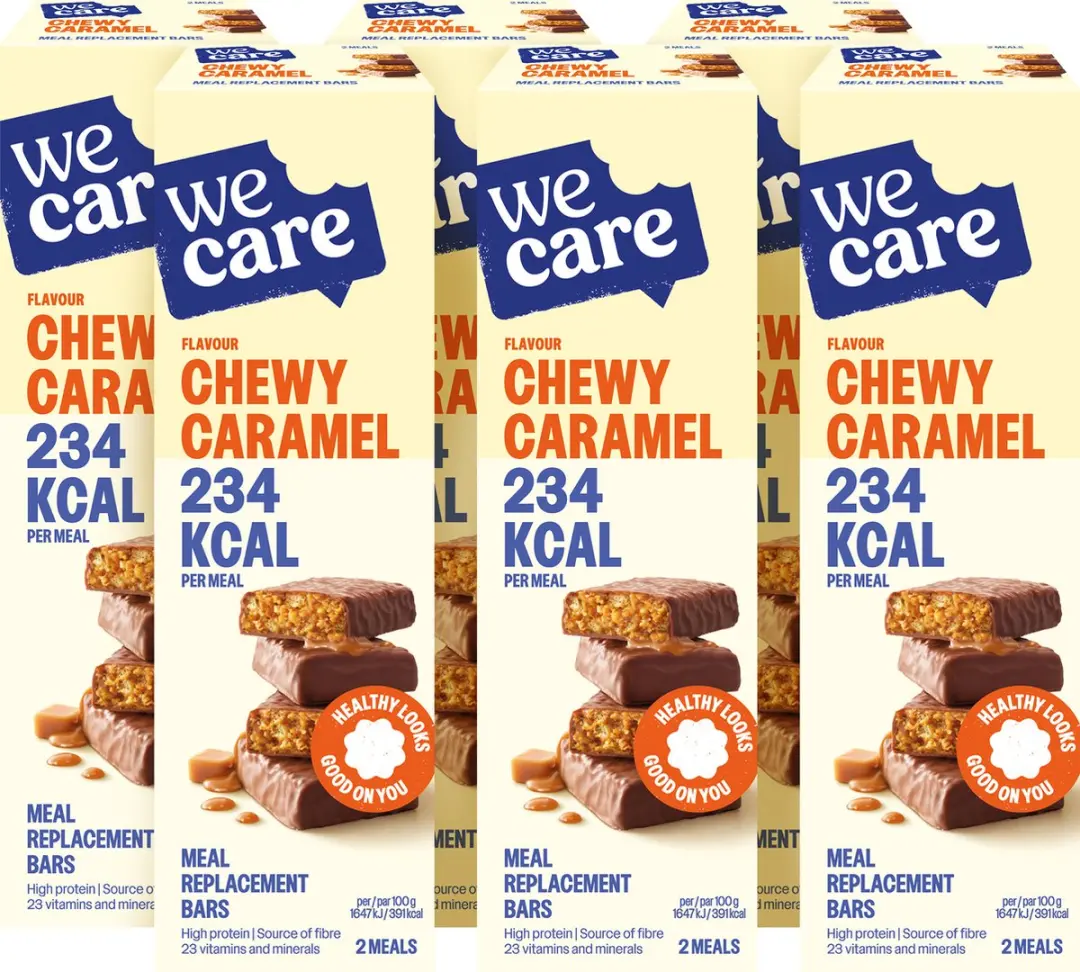 weCare Meal Replacement Repen - Caramel - 6x120g