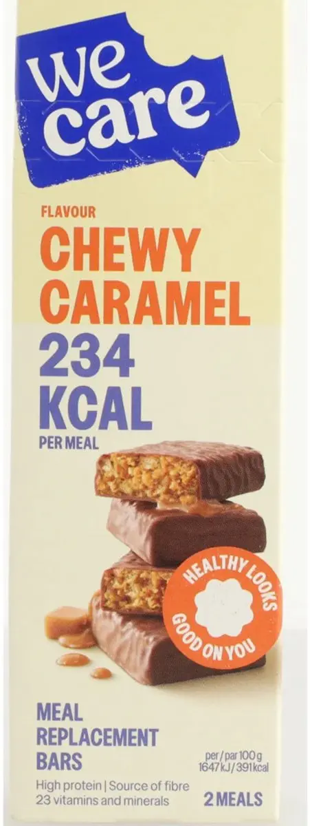 weCare Meal Replacement Repen - Caramel - 6x120g
