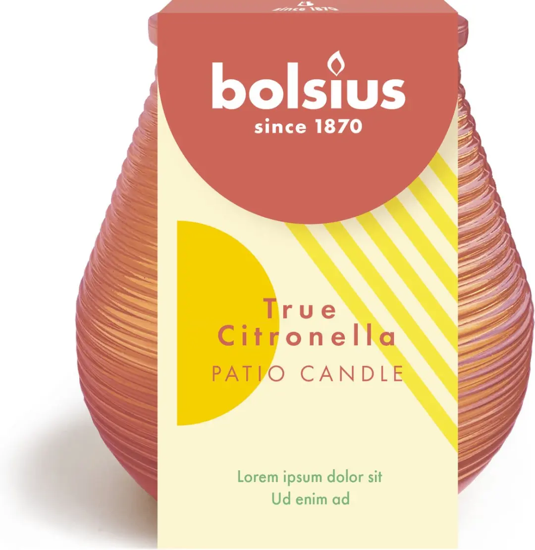 Bolsius True Citronella Patio Candle 94/91