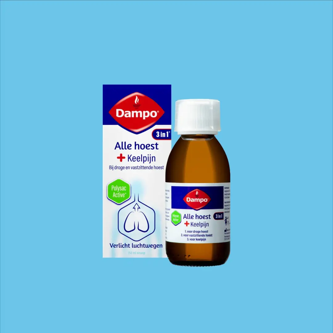 Dampo 3 in 1 Hoestdrank 150ml