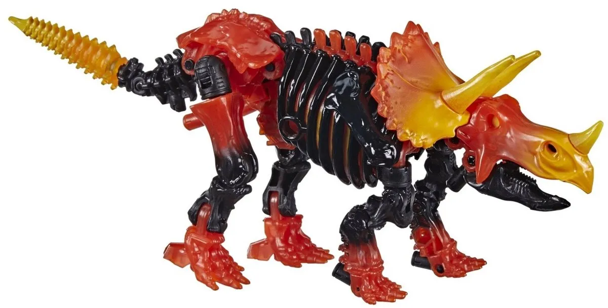 Hasbro Transformers WFC Kingdom Tricranius - Multicolor - afbeelding 6 van 6