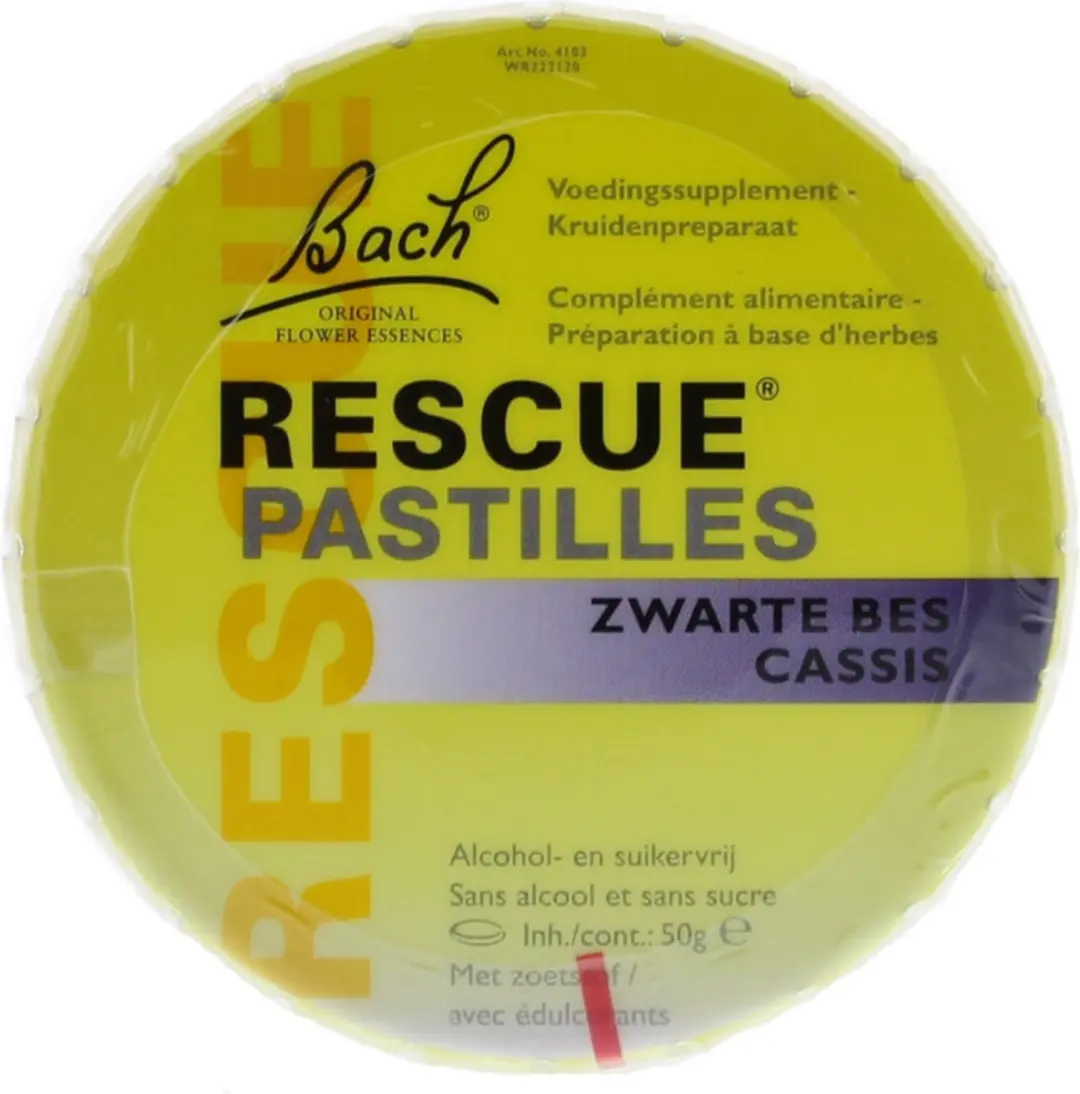 Bach Rescue Pastilles Zwarte Bes