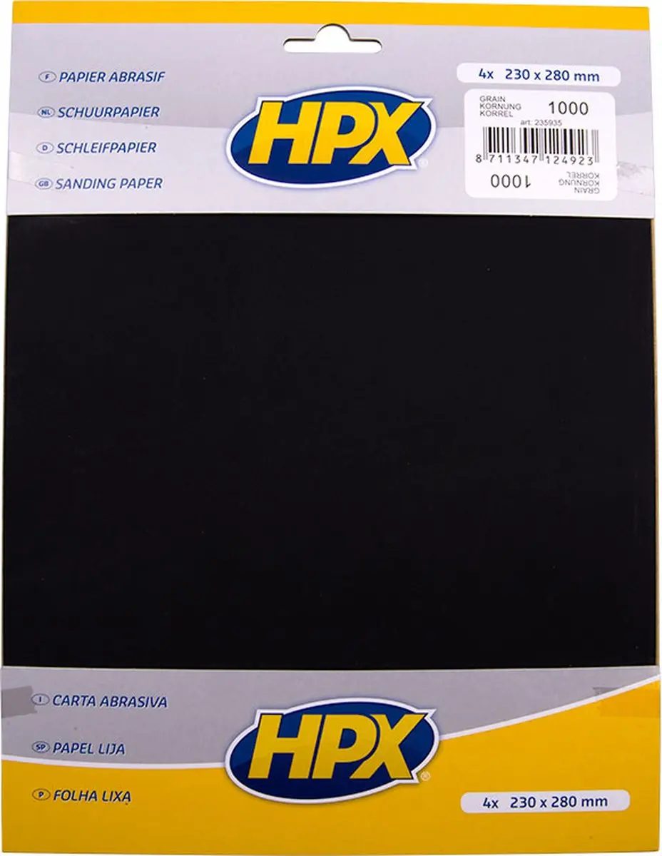 HPX Waterproof Schuurpapier P1000