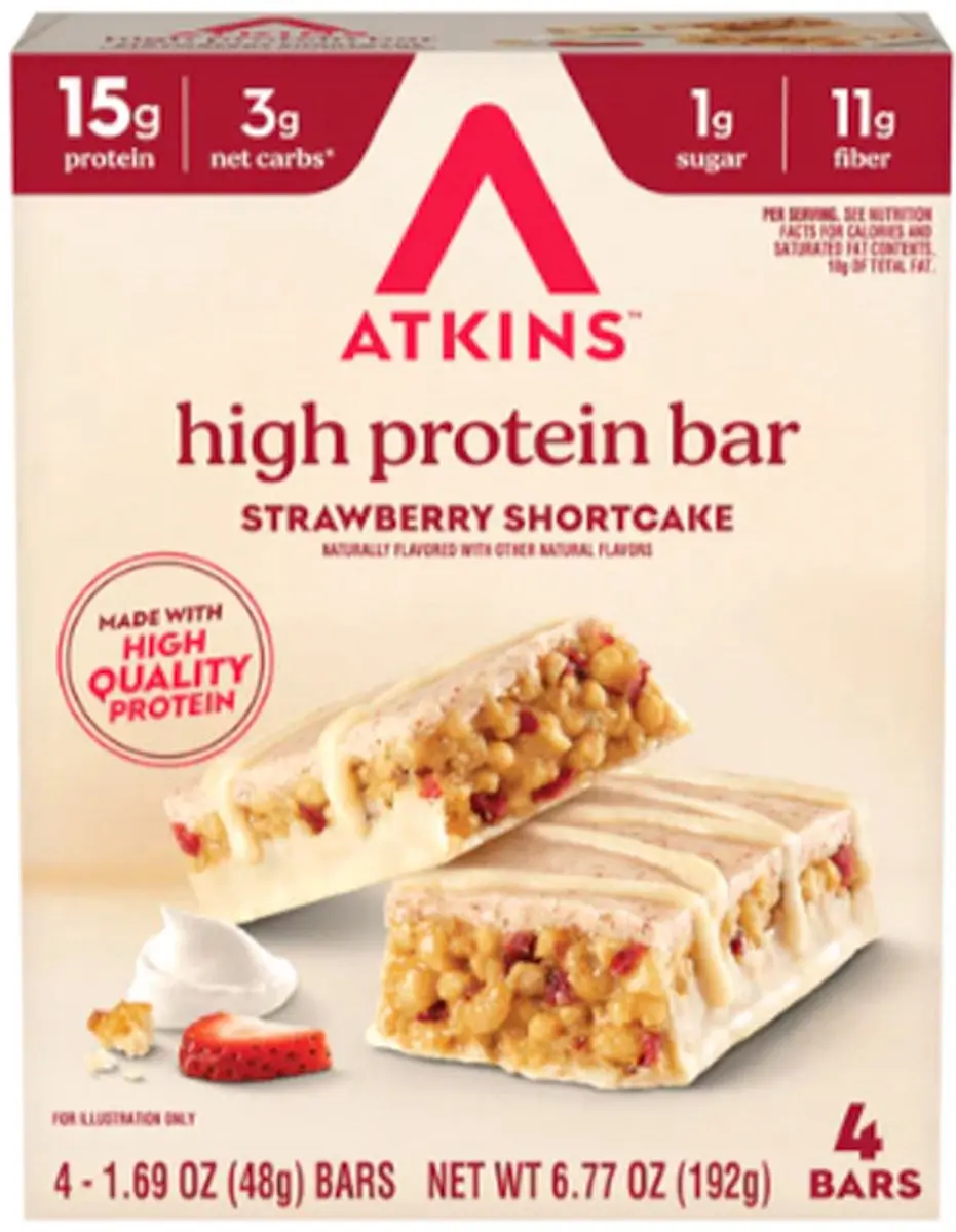 Atkins High Protein Bar Strawberry Shortcake
