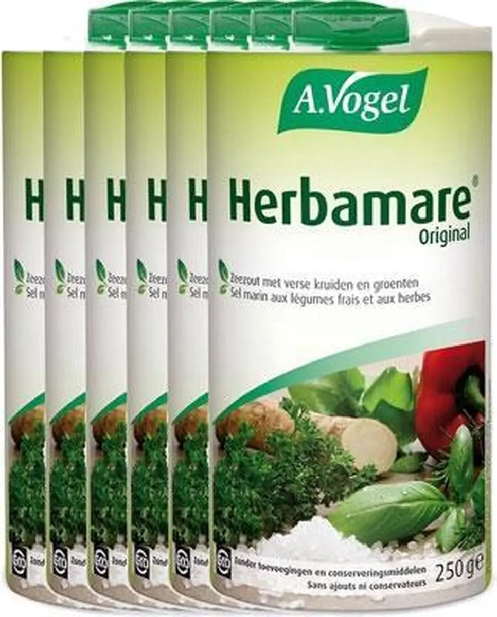 A.Vogel Herbamare Original Kruidenzout - 6x500g
