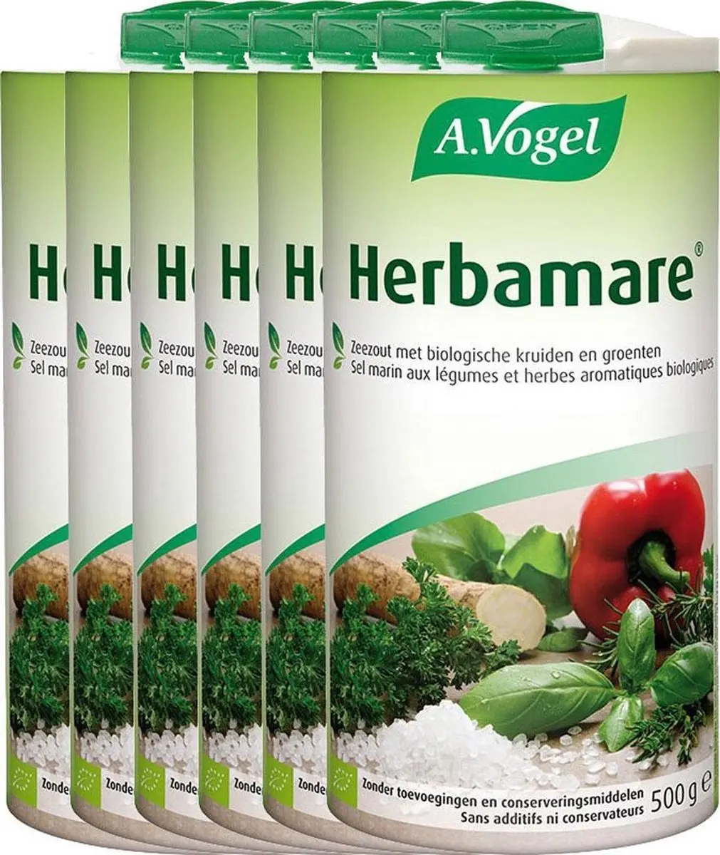 A.Vogel Herbamare Original Kruidenzout - 6x500g