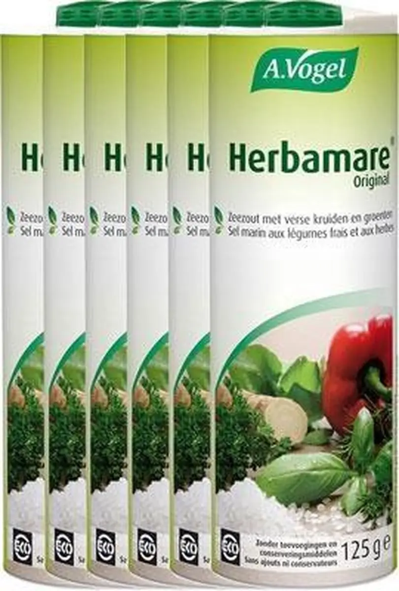 A.Vogel Herbamare Original Kruidenzout - 6x500g