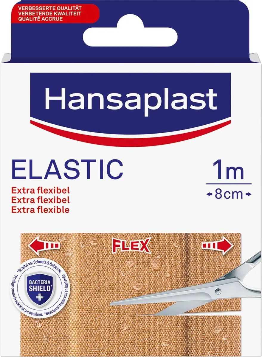 Hansaplast Elastic Pleisters 10 Stuks