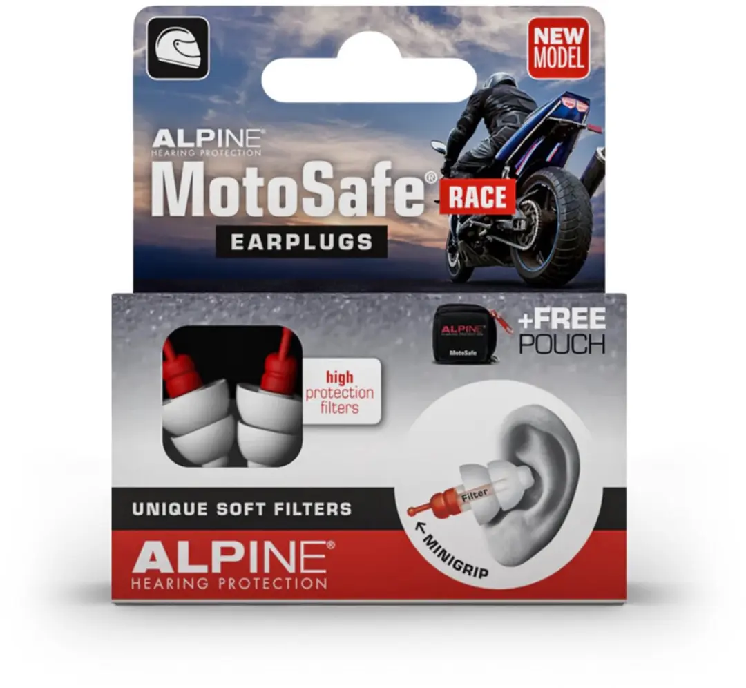Alpine Motosafe Race Oordopjes