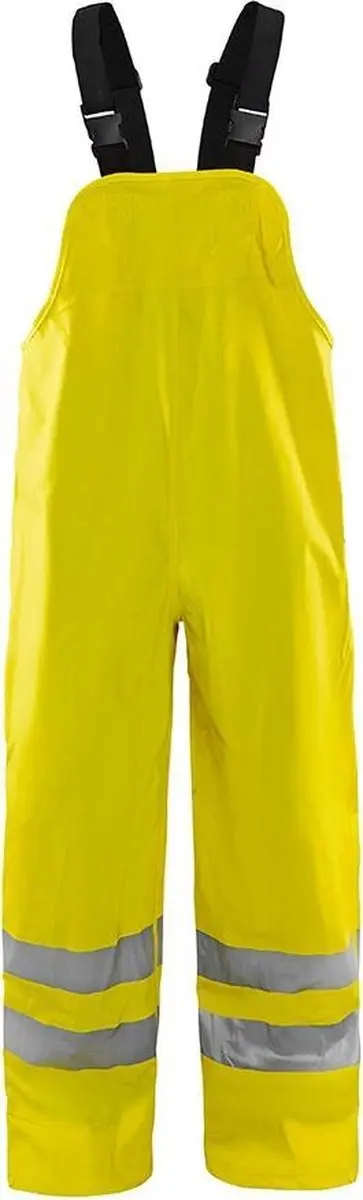 Blåkläder Bretelregenbroek High Vis LEVEL 3 1386-2005 - M - High Vis Geel - afbeelding 6 van 6
