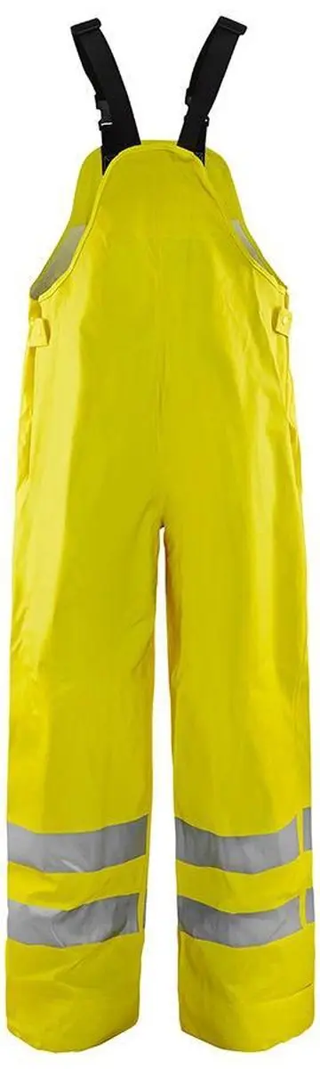 Blåkläder Bretelregenbroek High Vis LEVEL 3 1386-2005 - M - High Vis Geel