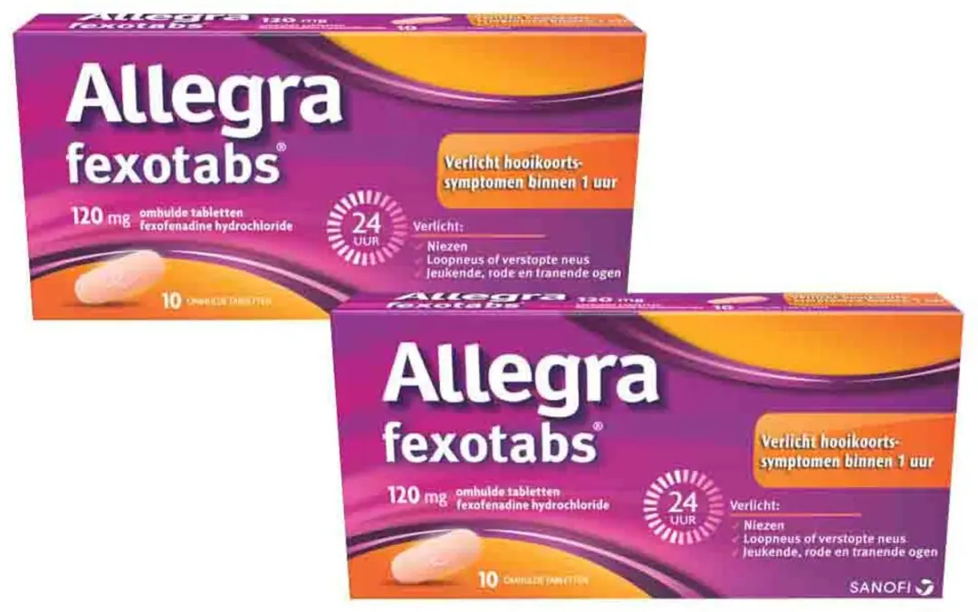 Allegra Fexotabs Bij Hooikoorts - 20 Stuks