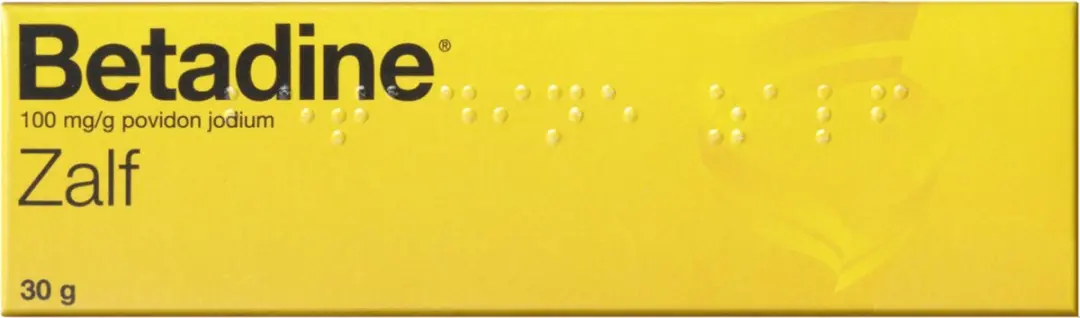 Betadine Povidonjodium Zalf 30g - afbeelding 6 van 6