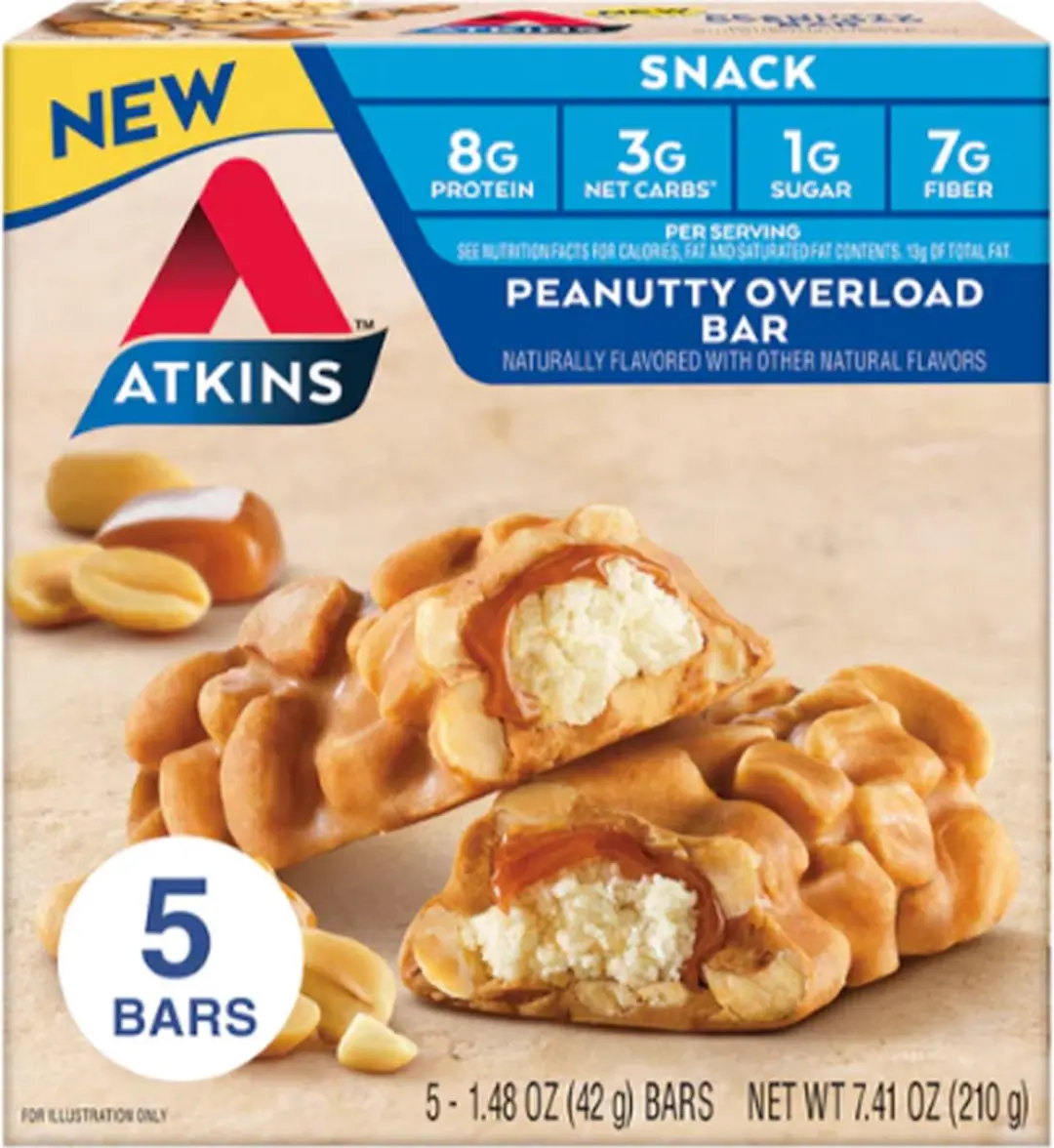Atkins Peanutty Overload Snack Bar