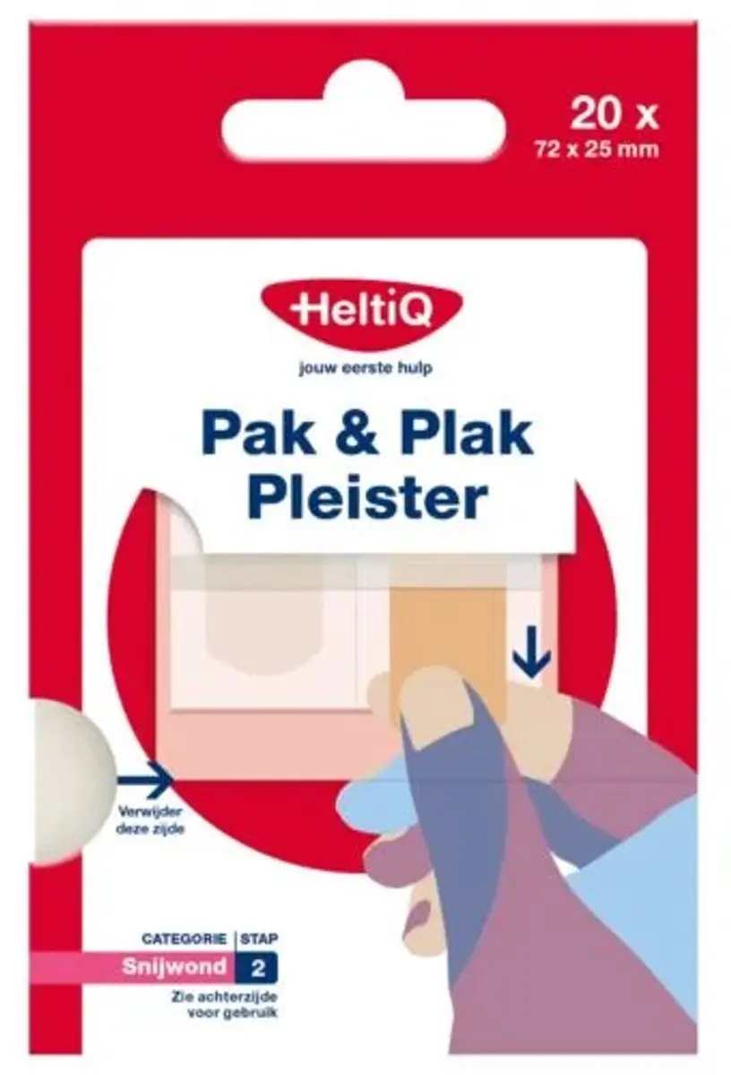 Heltiq Pak & Plak Textiel - 20 Stuks
