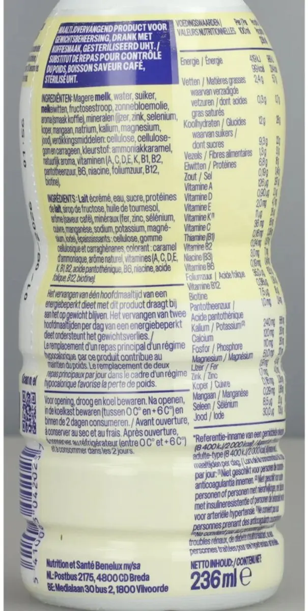 weCare Meal Replacement Silky Mokka - 8x236ml