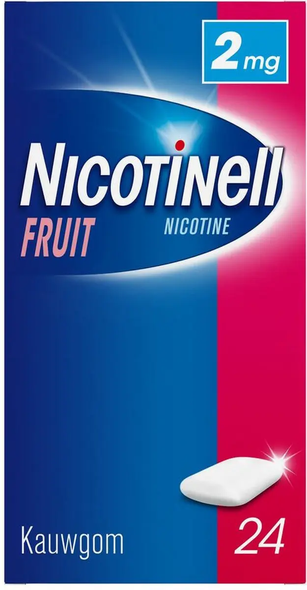Nicotinell Kauwgom Fruit 2mg