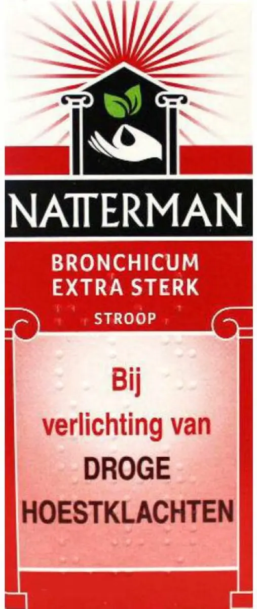 Natterman Bronchicum Extra Sterk Hoestdrank - 600ml (3x200ml)