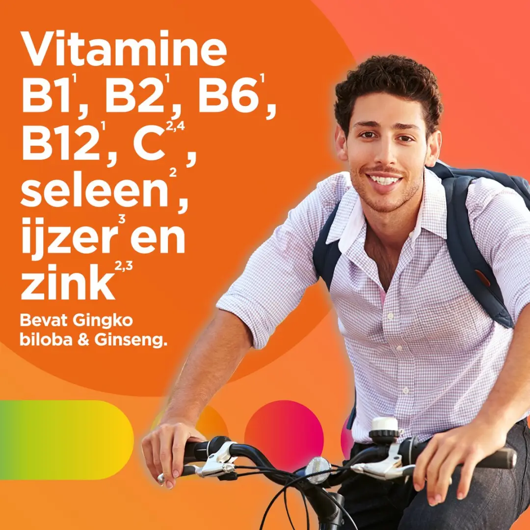 Centrum Energy Multivitaminen 90 Tabletten - Ginkgo & Ginseng