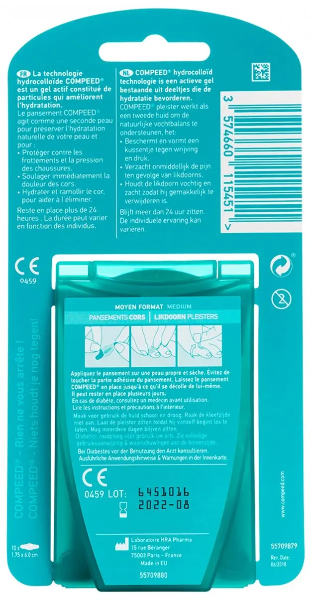 Compeed Medium Likdoornpleisters - 10 Stuks