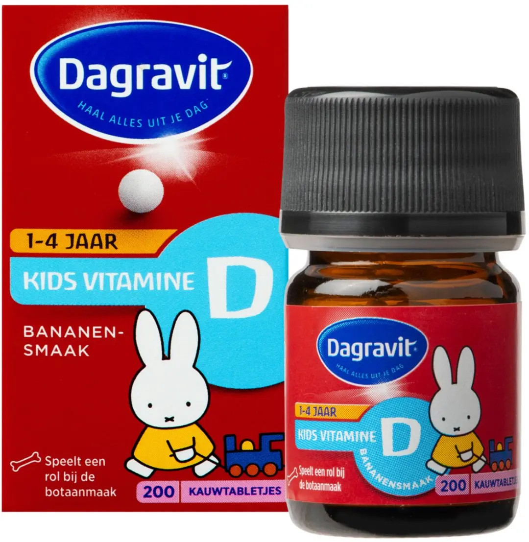 Dagravit Kids Vitamine D 800 Stuks