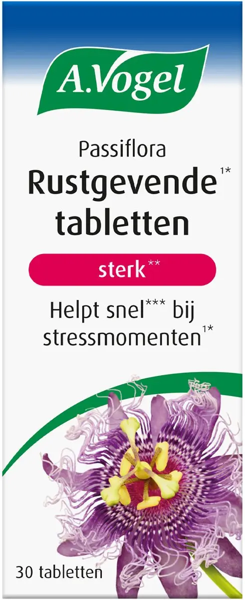 A.Vogel Passiflora Rustgevende Sterk Tabletten