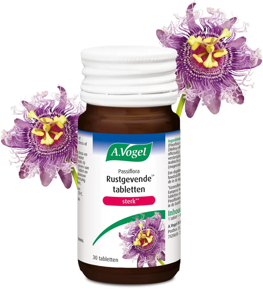 A.Vogel Passiflora Rustgevende Sterk Tabletten - 30 Stuks