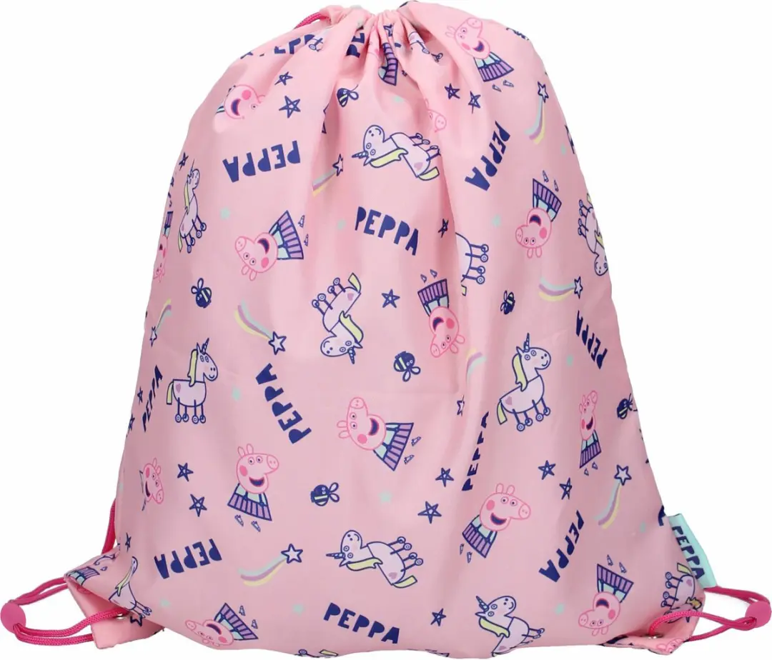 Peppa Pig Lunchboxset 3-delig Roze - Incl. gymtas